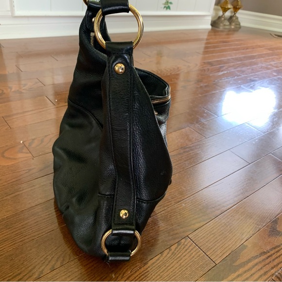Michael Kors Black Leather Handbag - Picture 10 of 16